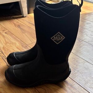 Kids Black Classic Waterproof Boots